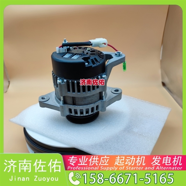 安徽1001778863起动机JFZ2503K发电机 GR215 配潍柴 WP6 日立｜ZX470｜6WG1 Doosan 大柴 CA6DK 上柴 SC9D 卡特 374F C18 平地机 启动马达