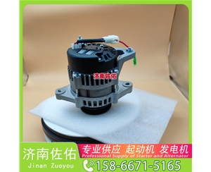安徽1001778863起动机JFZ2503K发电机 GR215 配潍柴 WP6 日立｜ZX470｜6WG1 Doosan 大柴 CA6DK 上柴 SC9D 卡特 374F C18 平地机 启动马达
